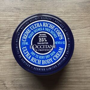 New L'OCCITANE Ultra Rich Body Cream (dry to very dry skin)